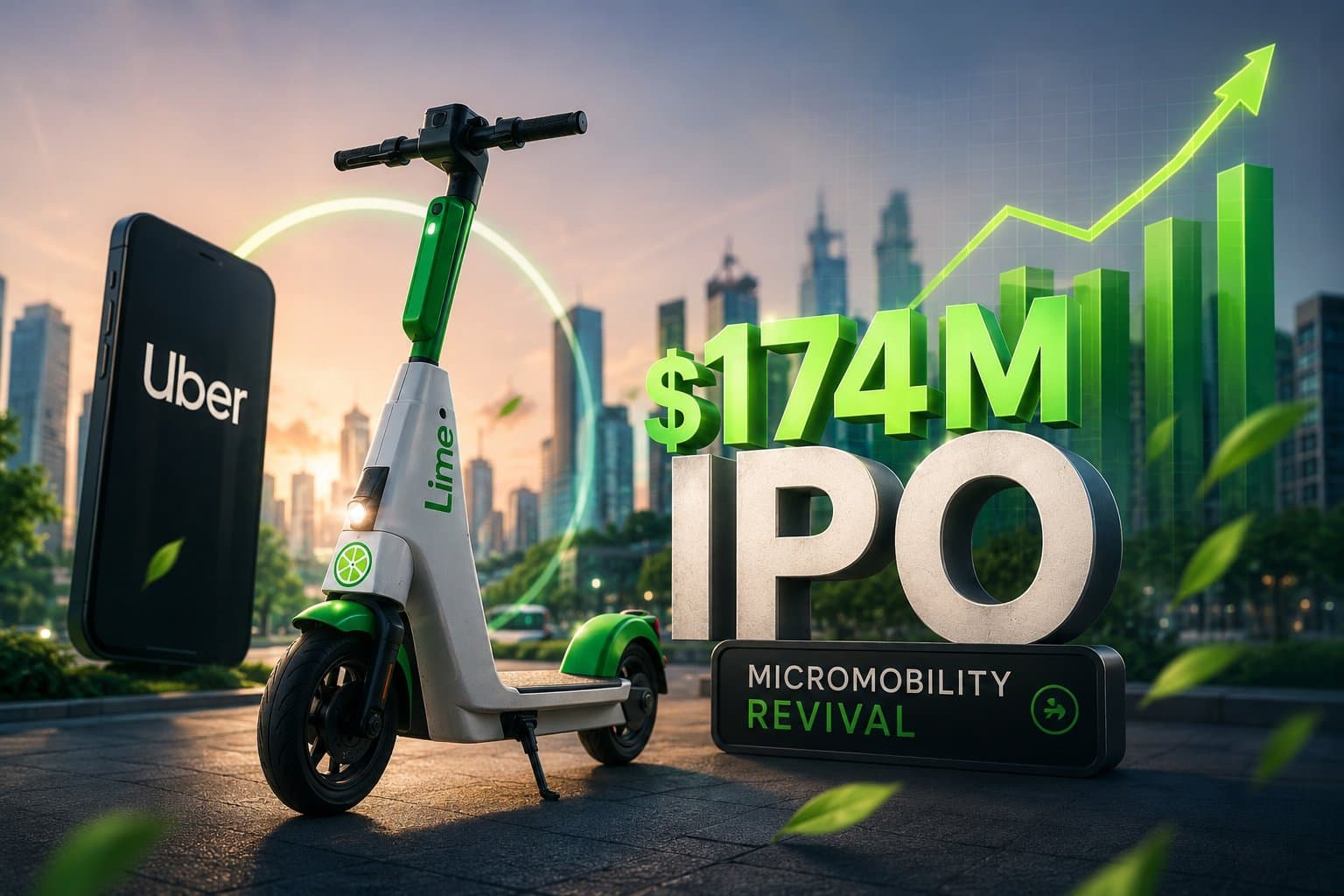Uber-Backed Lime's $174M IPO Signals Micromobility Revival